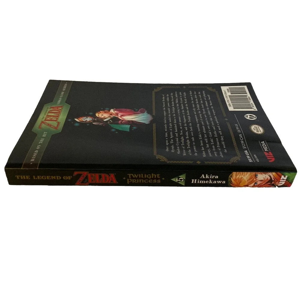 The Legend of Zelda: Twilight Princess Book 5 Graphic Novel Akira Himekawa Viz